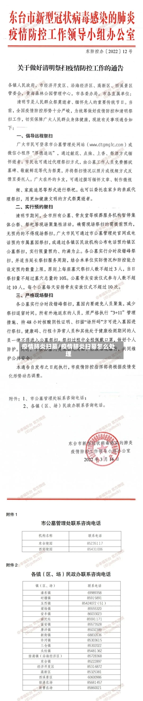 疫情肺炎扫墓/疫情肺炎扫墓怎么处理-第3张图片